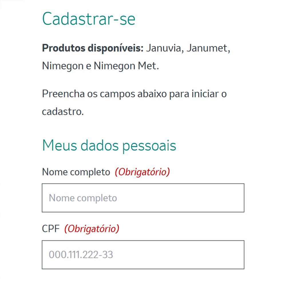 Cadastre-se